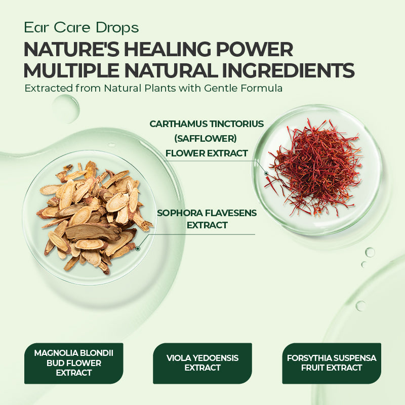 NESLEMY™ Ear Care Drops | Gentle & Soothing Formula for Deep Ear Cleansing & Moisturizing (30ml)