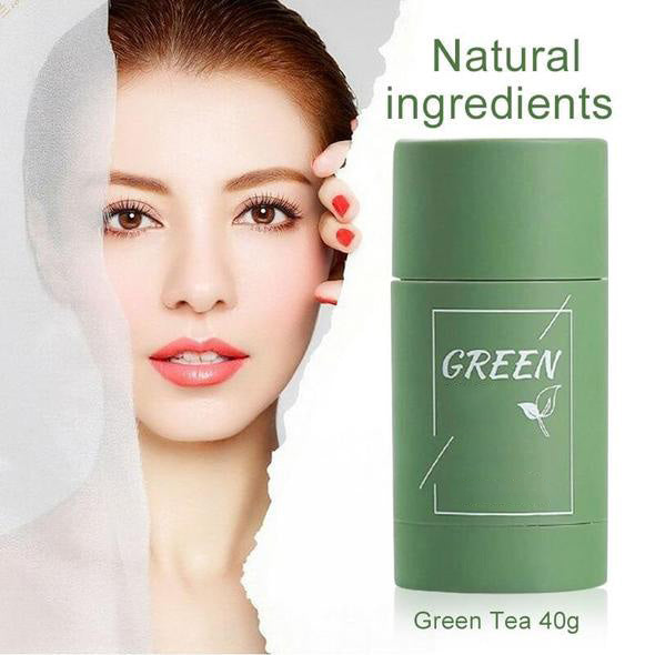 Green Tea Purifying Stick Mask | Deep Clean, Balance Oil & Refresh Skin Naturally (40g)