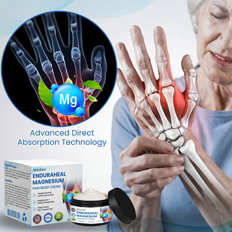 MagRelief Magnesium Recovery Cream | Herbal Muscle Relaxing Formula for Post-Workout & Joint Comfort (100g)