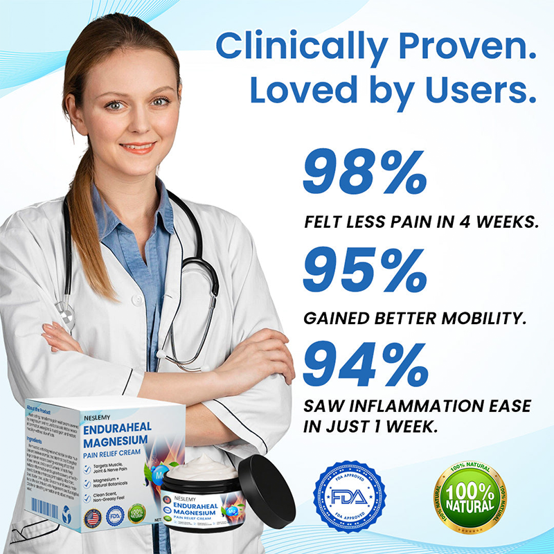 MagRelief Magnesium Recovery Cream | Herbal Muscle Relaxing Formula for Post-Workout & Joint Comfort (100g)