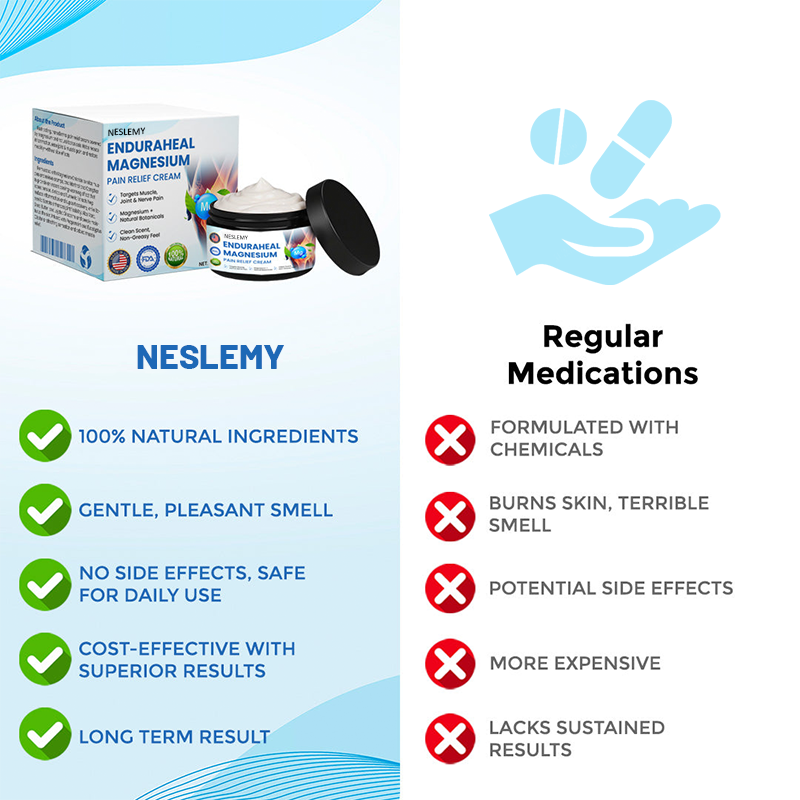 MagRelief Magnesium Recovery Cream | Herbal Muscle Relaxing Formula for Post-Workout & Joint Comfort (100g)