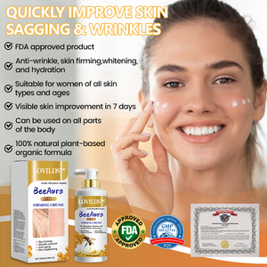 BeeAura® Firming Anti-Aging Cream | Bee Peptide Complex | Reduces Wrinkles, Firms & Brightens Skin (50ml)