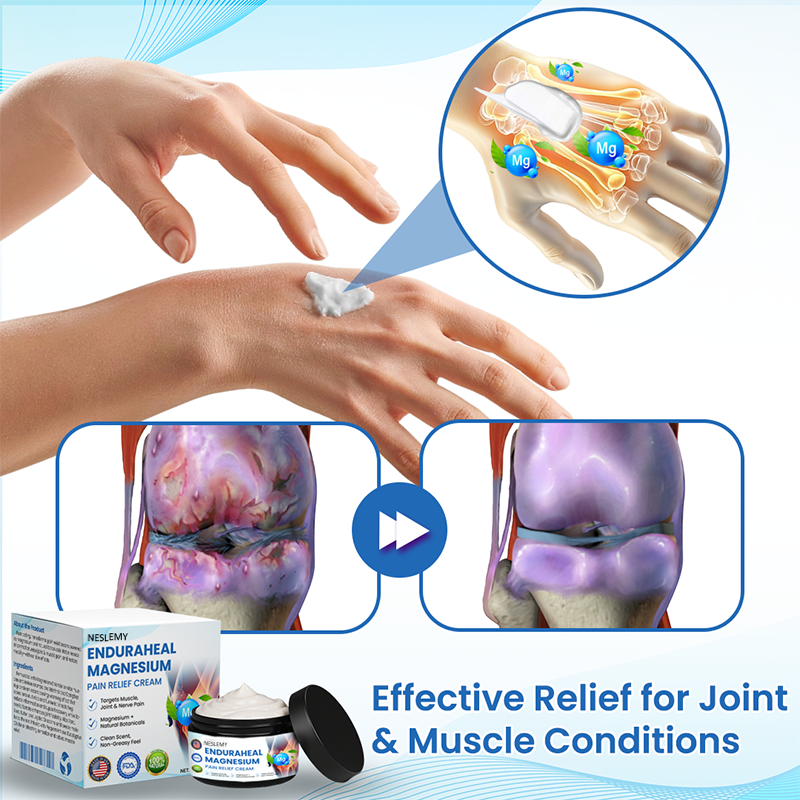 MagRelief Magnesium Recovery Cream | Herbal Muscle Relaxing Formula for Post-Workout & Joint Comfort (100g)