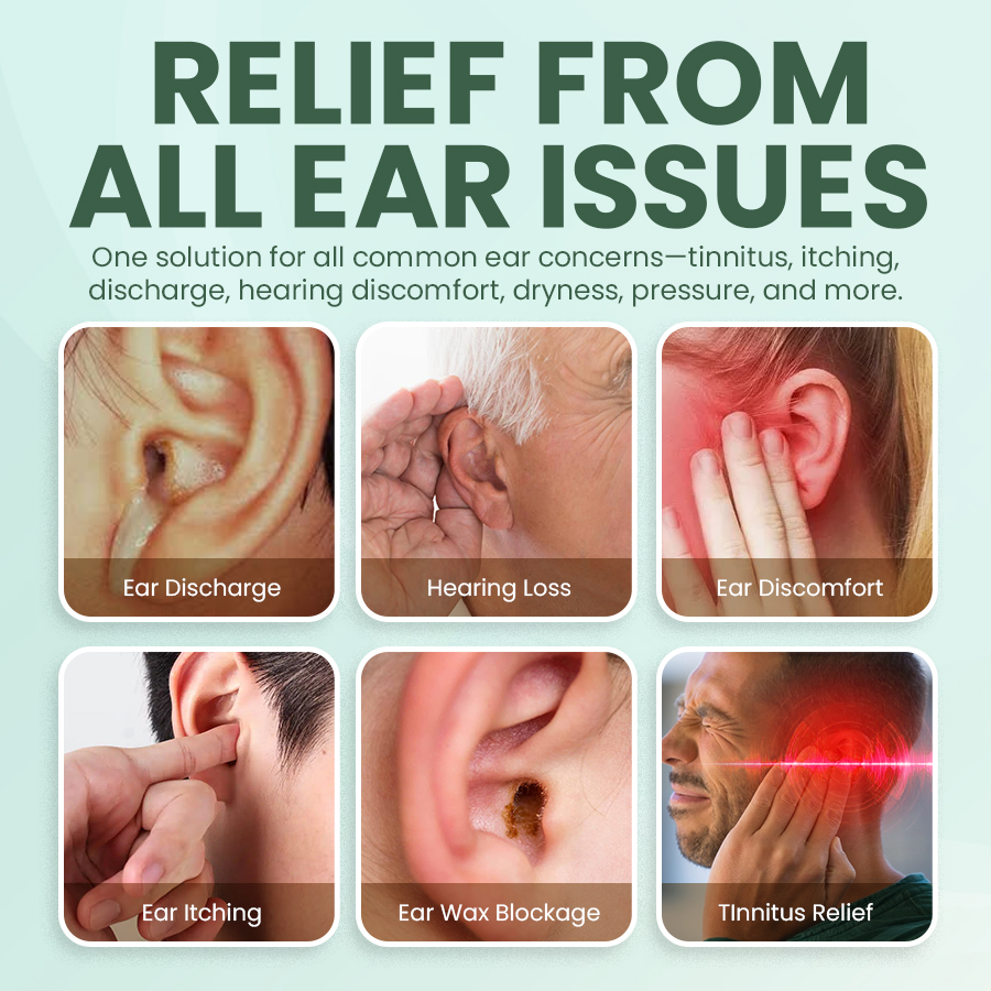 NESLEMY™ Ear Care Drops | Gentle & Soothing Formula for Deep Ear Cleansing & Moisturizing (30ml)